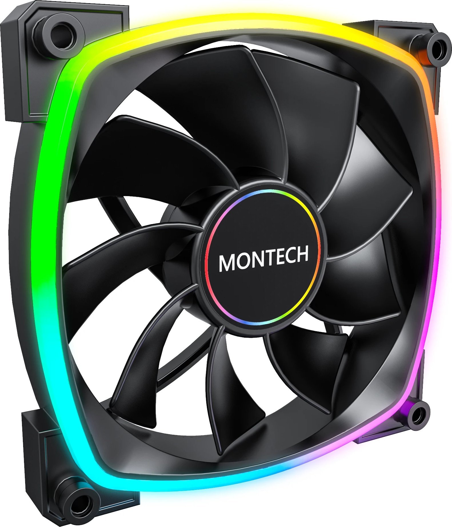 Montech Montech RX140 PWM ARGB Reverse Lüfter - 140mm, schwarz