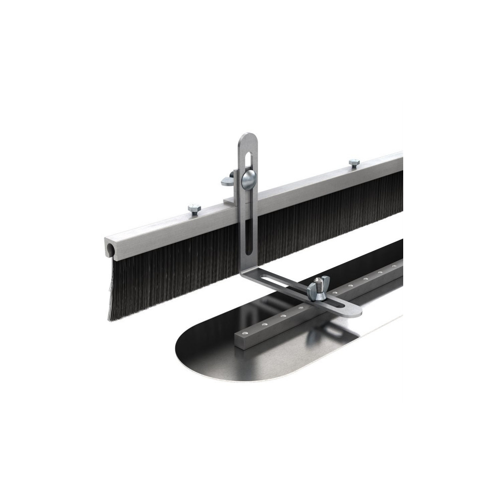 Listwa ze szczotką Fresno Broom 1,2m z rurami 3 x 1,8m Beton Trowel
