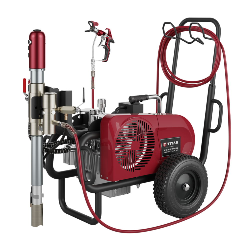 Agregat malarski do ciężkich prac Titan POWRTWIN 12000 PLUS DI 400V Titan Wagner