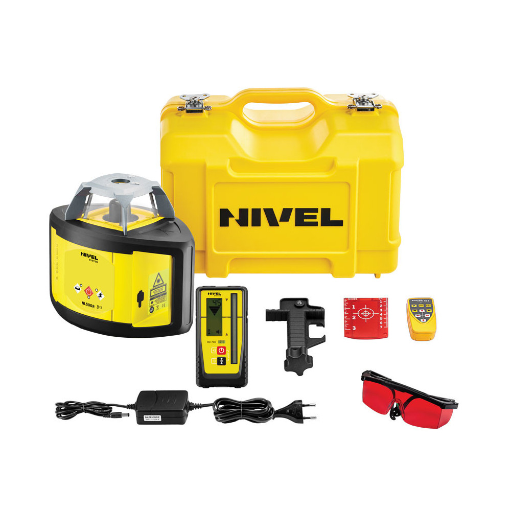 Niwelator laserowy rotacyjny Nivel System NL500R DIGITAL Nivel System