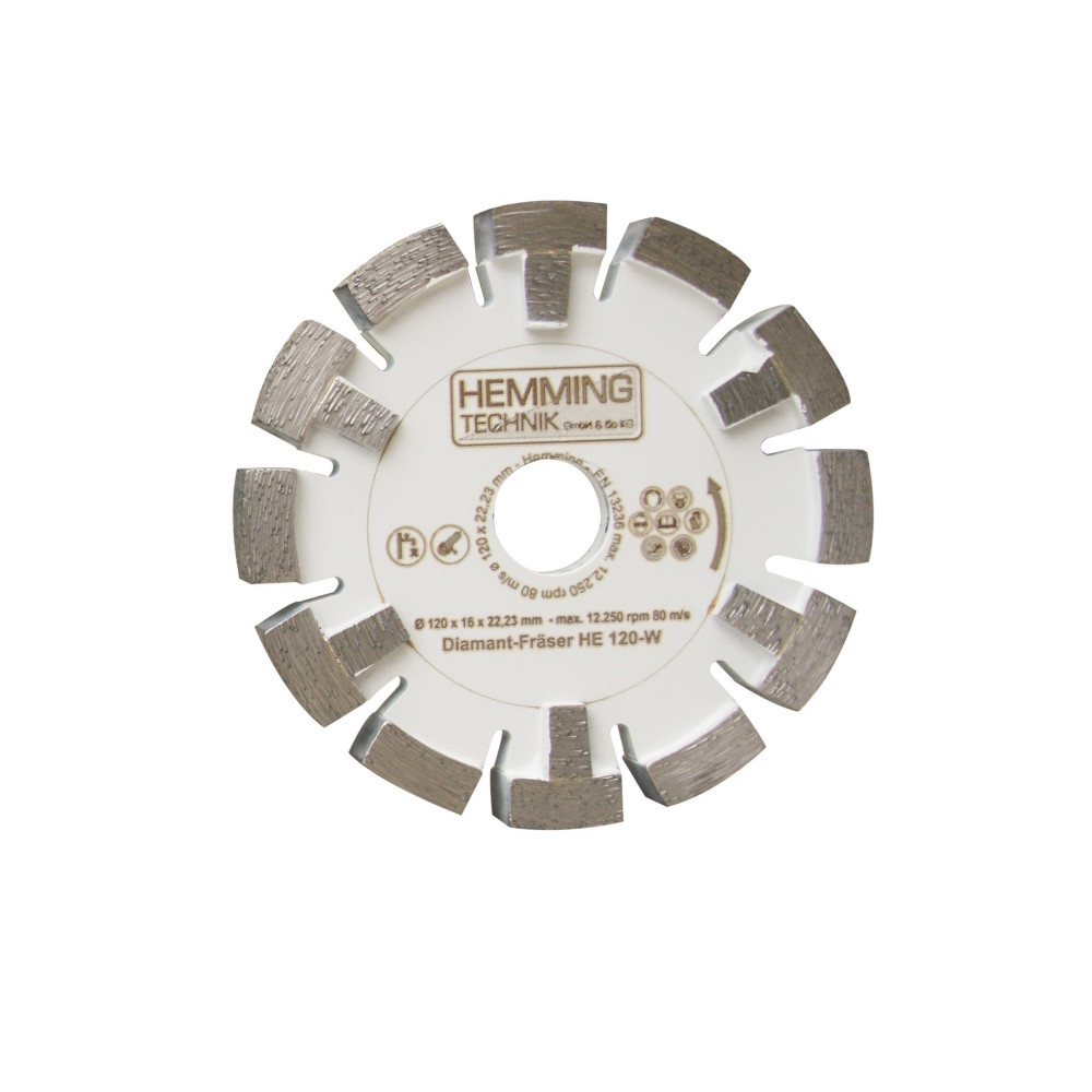 Frez Hemming HE 120 twardy jastrych / beton Hemming Technik