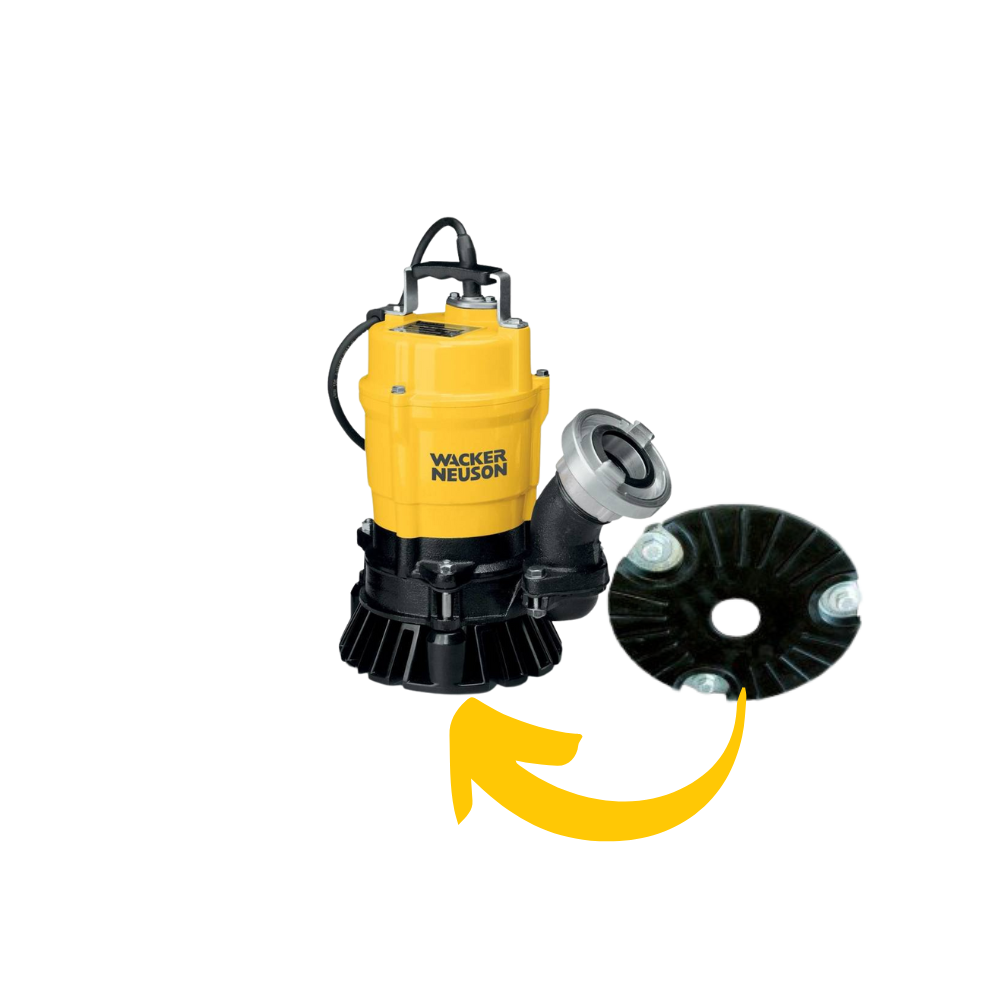 Pompa zalaniowa Wacker Neuson PST2 400 z płytą zalaniową Wacker Neuson