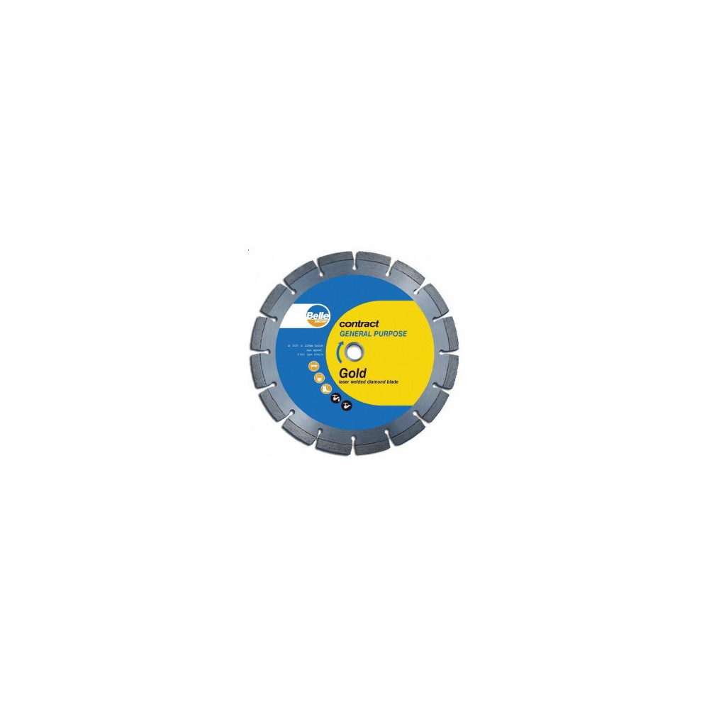 Tarcza Diamentowa do materiałów budowlanych 400 x 25,4 mm Altrad Belle Altrad Belle