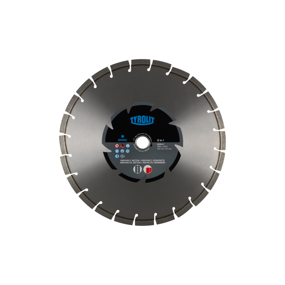 Tarcza diamentowa TYROLIT BASIC DCA C-2IN1 300 X 2,8 MM (20 MM) Tyrolit