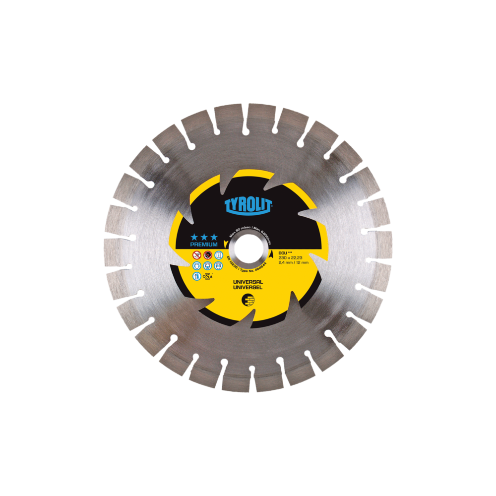 Tarcza diamentowa TYROLIT PREMIUM DCU 400 X 3,2 MM Tyrolit