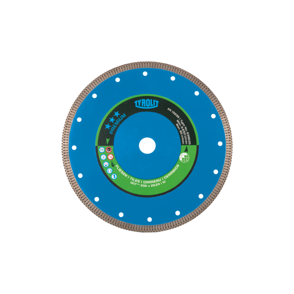 Tarcza diamentowa TYROLIT PREMIUM DCT 230 X 1,6 MM (35 MM) Tyrolit