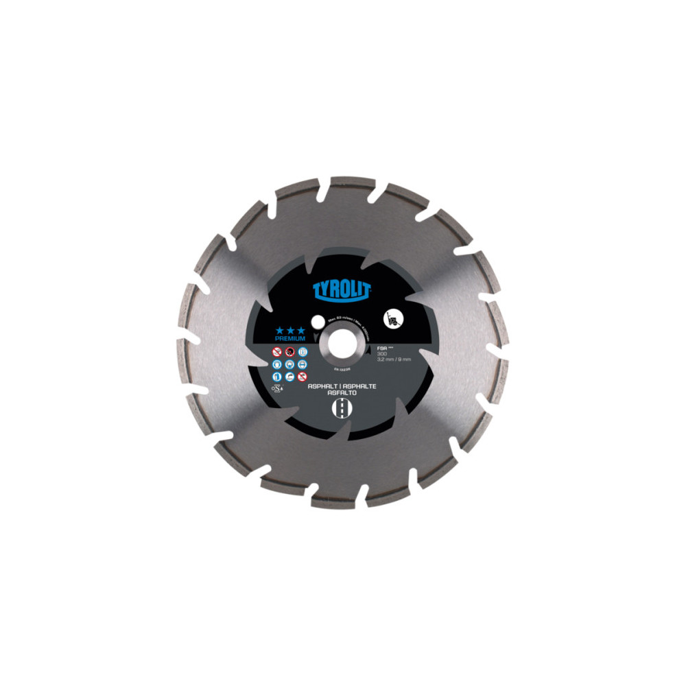 Tarcza diamentowa TYROLIT PREMIUM FSA 300 X 3,2 MM Tyrolit