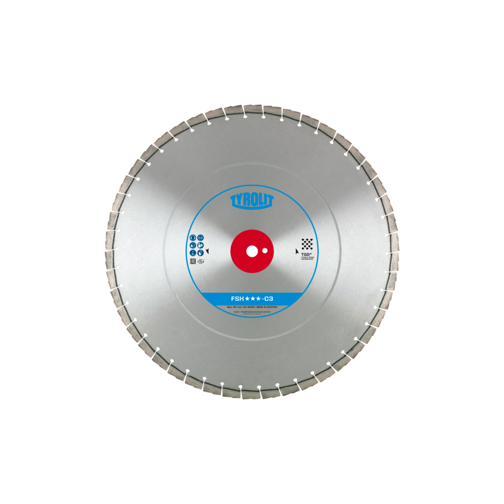 Tarcza diamentowa TYROLIT PREMIUM FSX-C3 750 X 4,4 MM, 35/25,4 MM Tyrolit