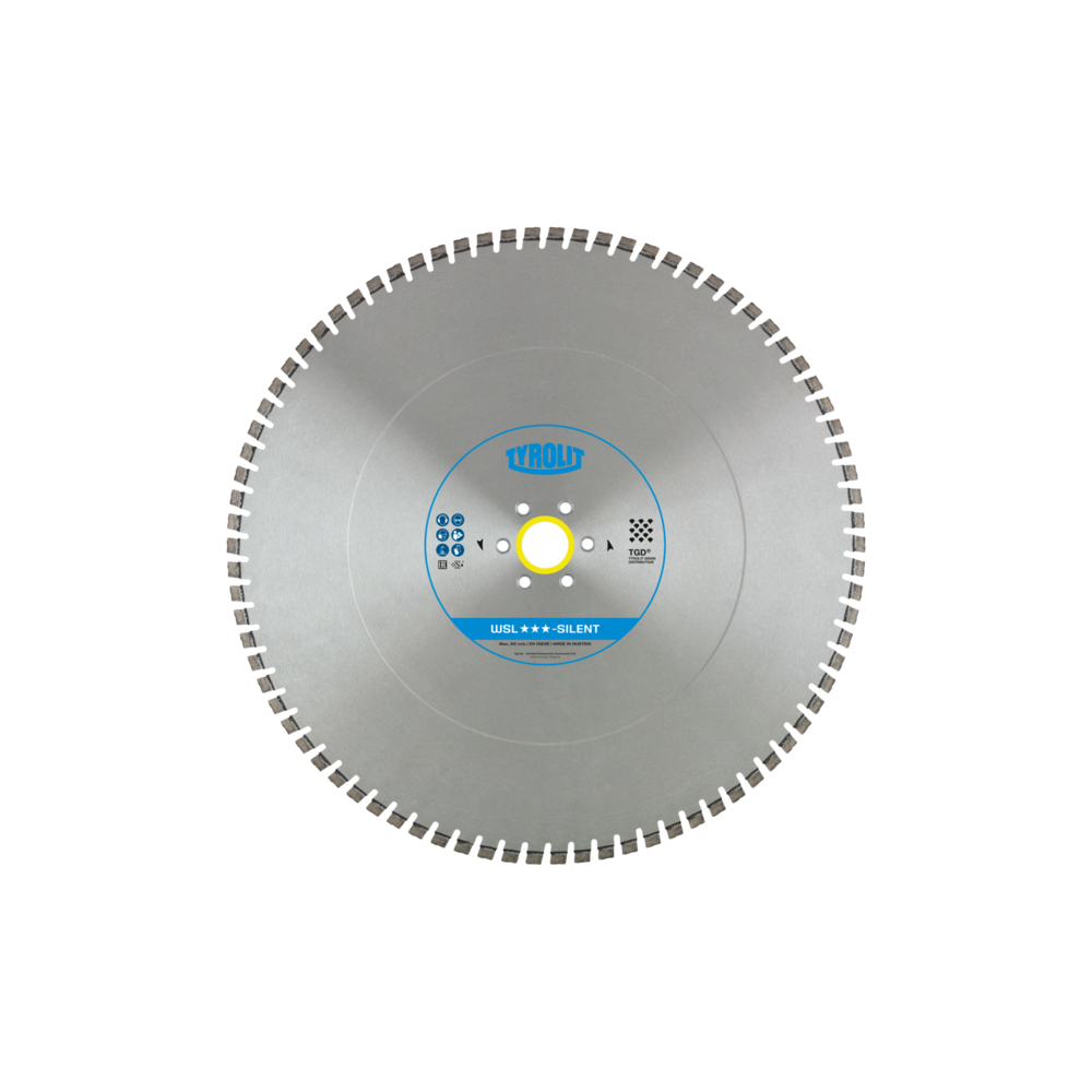 Tarcza diamentowa TYROLIT PREMIUM WSL SILENT 800 X 4,4 MM (12M109) Tyrolit