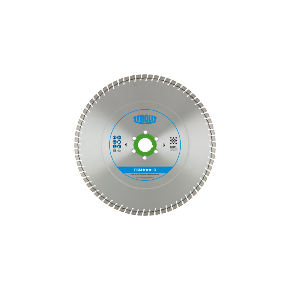 Tarcza diamentowa TYROLIT PREMIUM FSM-C 800 X 5 MM Tyrolit
