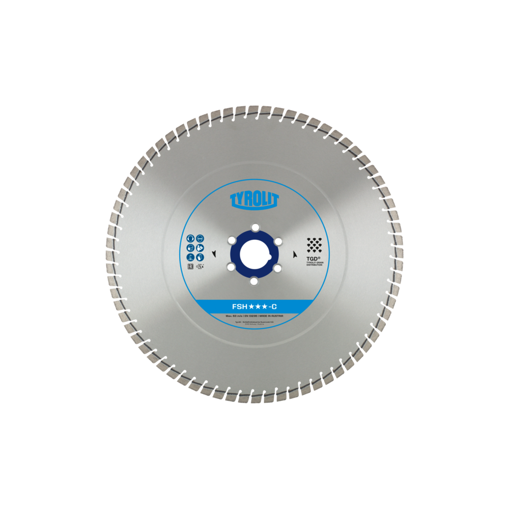 Tarcza diamentowa TYROLIT PREMIUM FSH-C 1200 X 4,4 MM Tyrolit