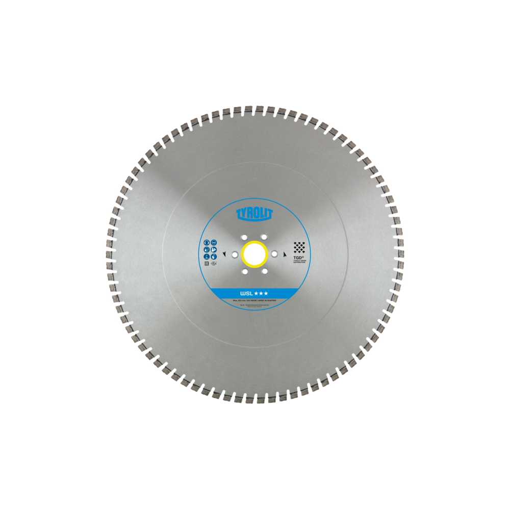 Tarcza diamentowa TYROLIT PREMIUM WSL 650 X 4,9 MM Tyrolit