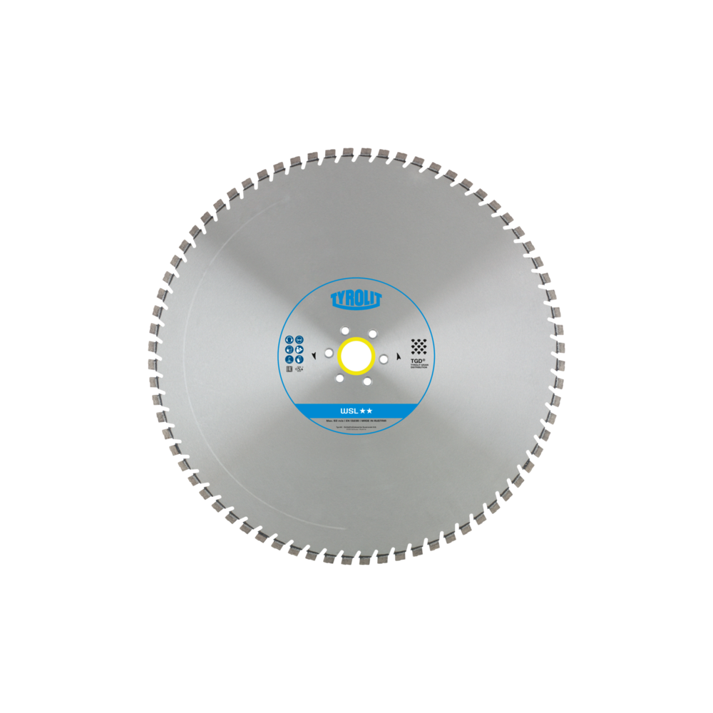Tarcza diamentowa TYROLIT STANDARD WSL 825 X 3,9 MM Tyrolit