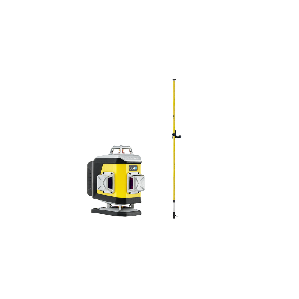 ZESTAW Laser krzyżowy Nivel System CL4B niebieski + tyczka LP36 Nivel System