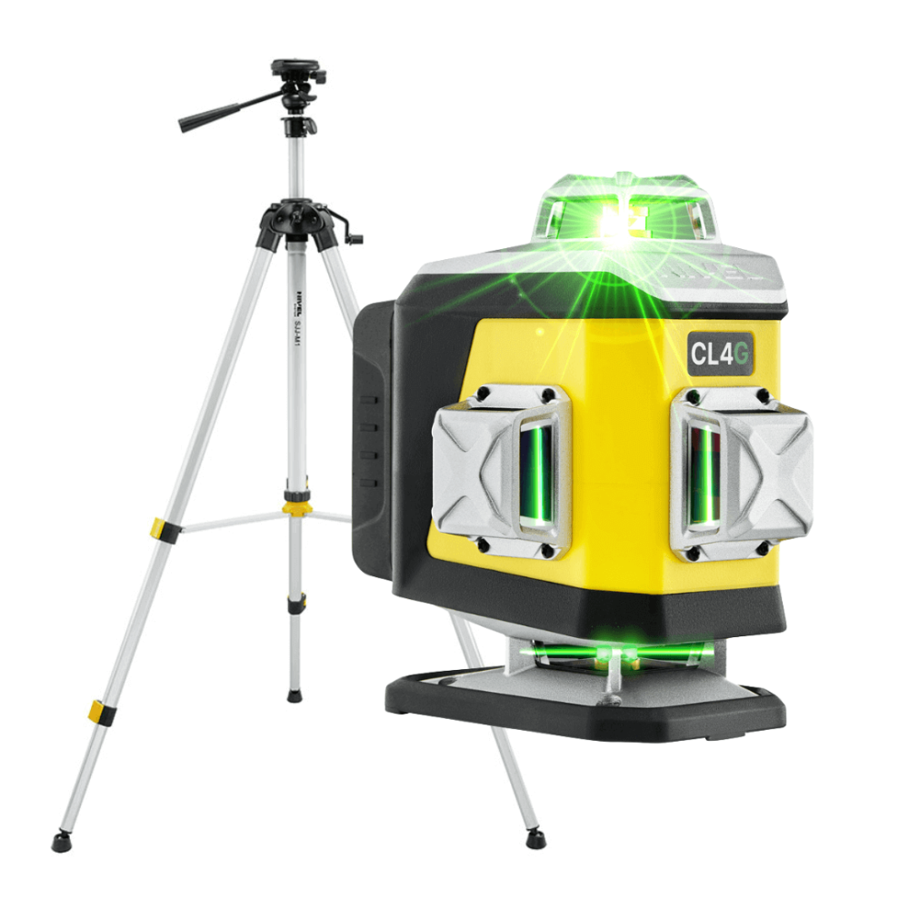ZESTAW Laser krzyżowy Nivel System CL4G zielony + statyw SJJ-M1 EX Nivel System
