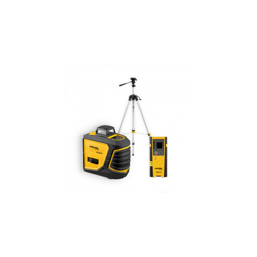 Laser budowlany Nivel System CL2D-G - ZESTAW statyw SJJ-M1 EX czujnik CLS-3 Nivel System