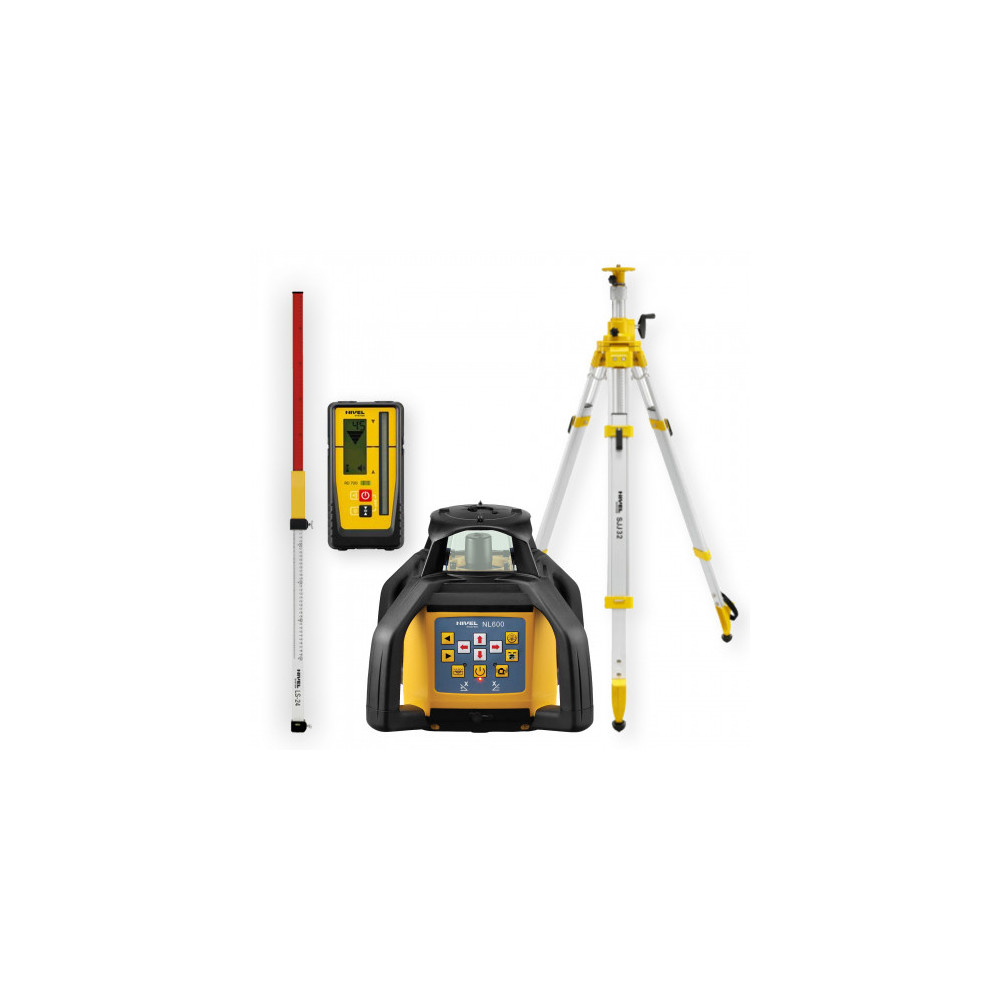 Niwelator laserowy Nivel System NL600G DIGITAL - ZESTAW łata LS-24 statyw SJJ32 Nivel System