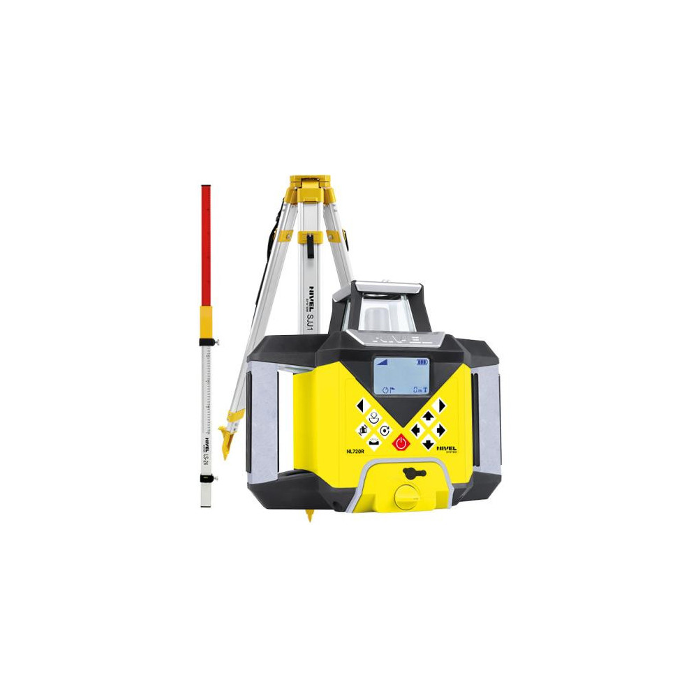 Niwelator laserowy Nivel System NL720R DIGITAL - ZESTAW statyw SJJ1 łata LS24 Nivel System
