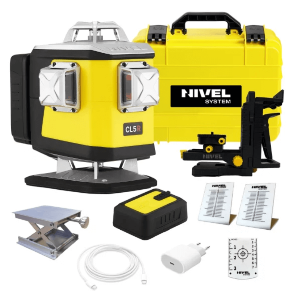 Laser krzyżowy Nivel System CL5R czerwony Nivel System