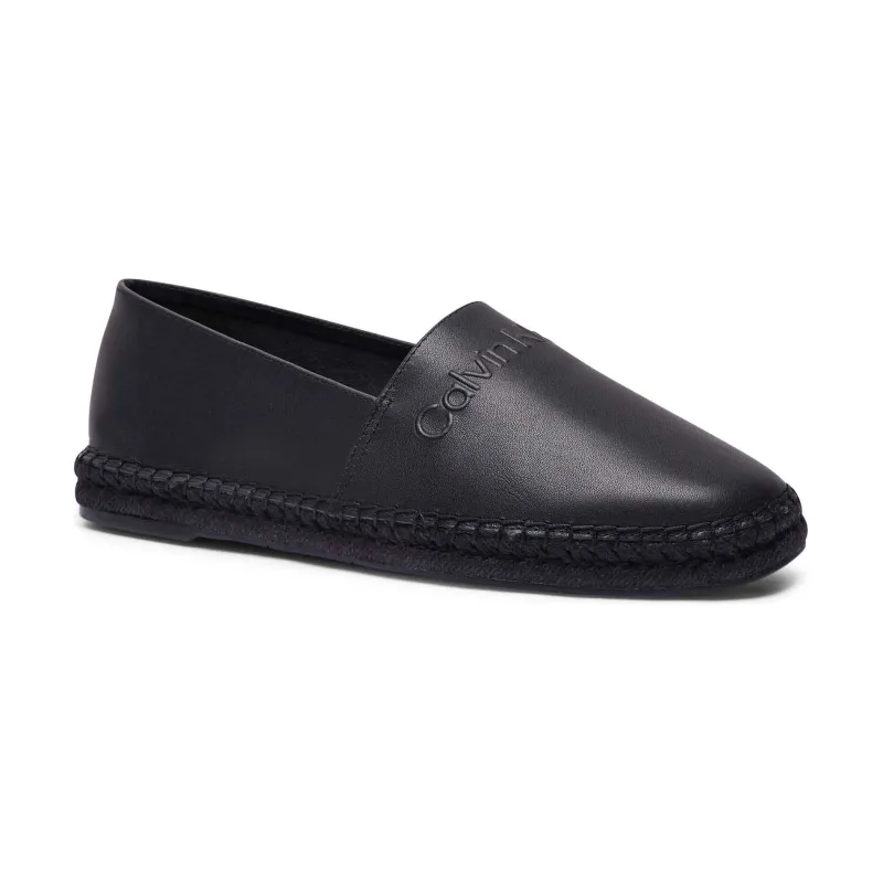 Calvin Klein Skórzane espadryle