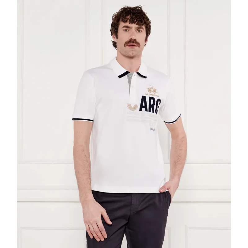 La Martina Polo Regular Fit stretch pique