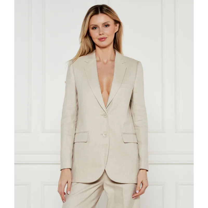 Michael Kors Lniana marynarka Loose fit