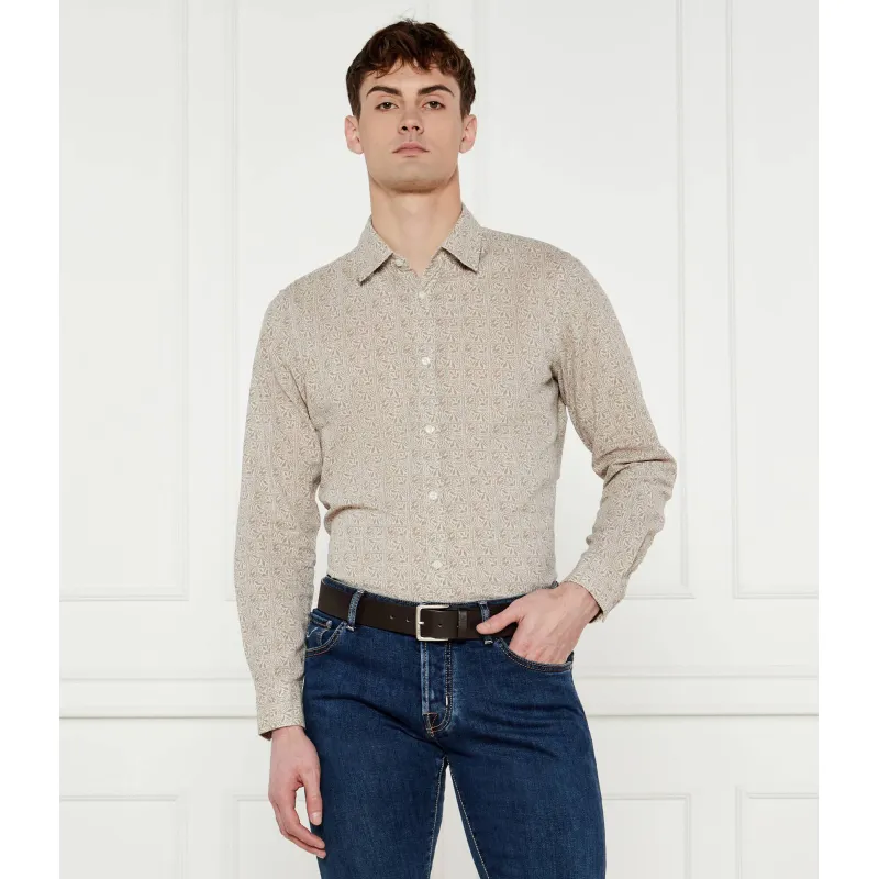 Joop! Jeans Lniana koszula Hanson Regular Fit