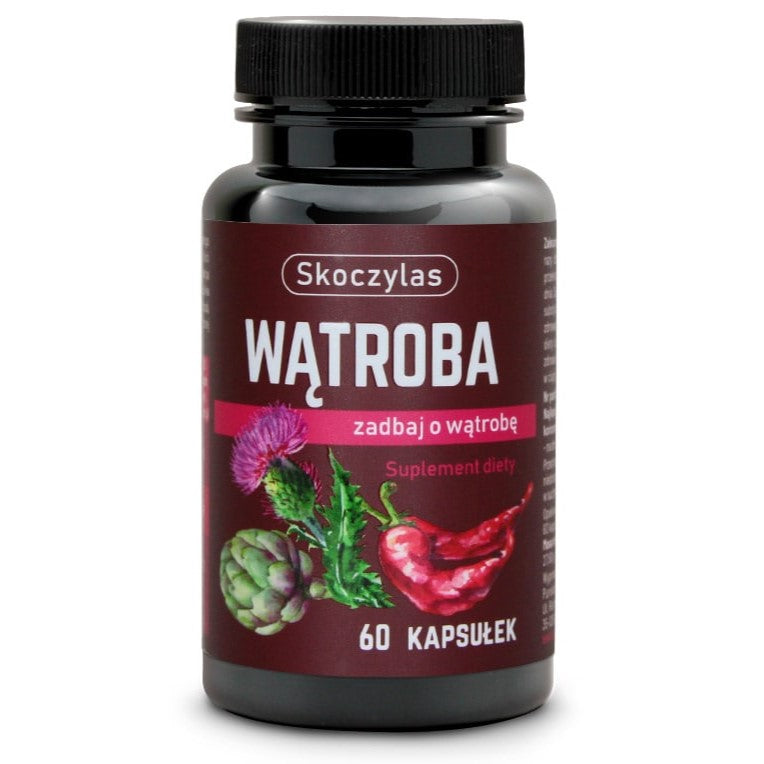 SKOCZYLAS Skoczylas Wątroba zadbaj o wątrobę 60 k SK102