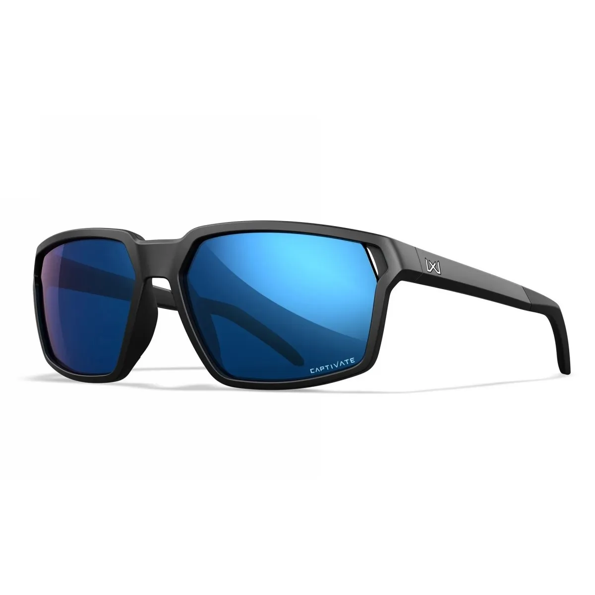 Okulary Taktyczne Wiley X SIERRA Captivate Polarized Blue Mirror Matte Black Frame