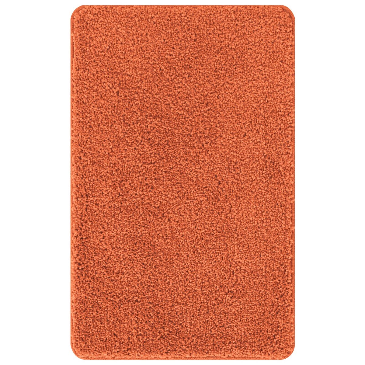 vidaXL Pomarańczowy Bawełna 50 x 80 cm Dywanik łazienkowy Prostokątny