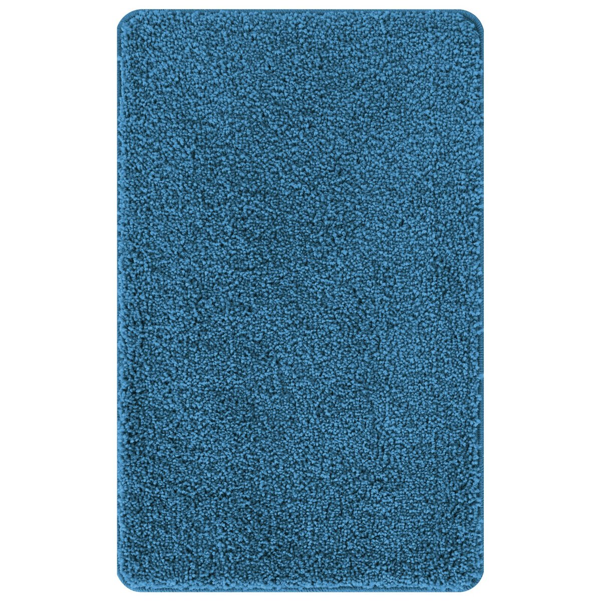 vidaXL Niebieski Mikrofibra 50 x 80 cm Dywanik Łazienkowy Prostokątny