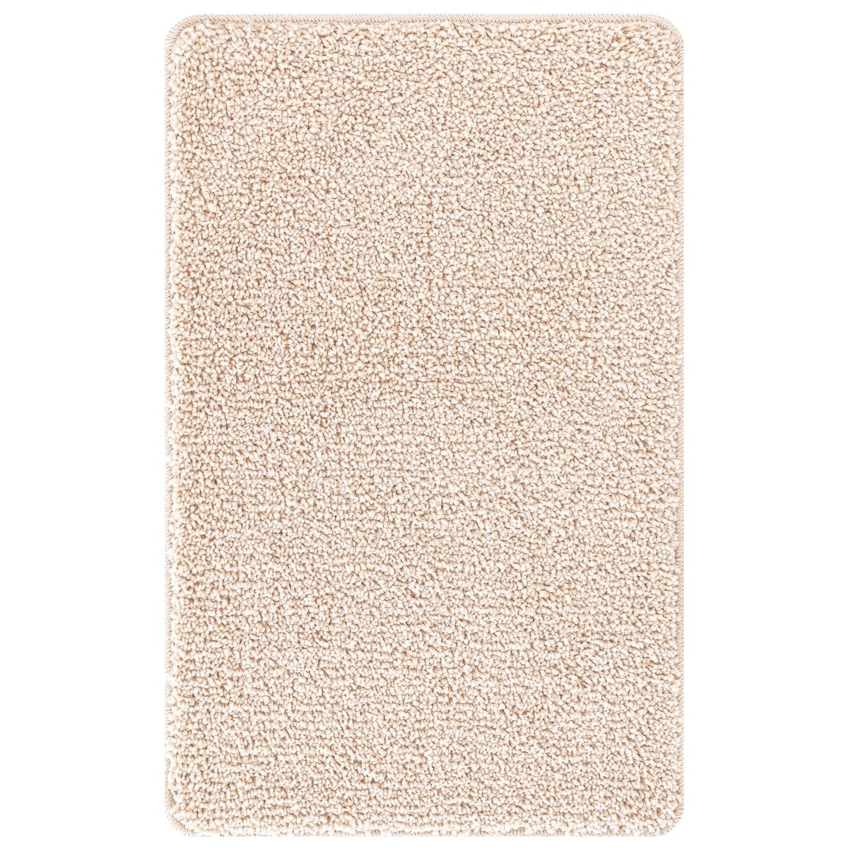 vidaXL Kremowy Bawełna 80x50 cm Dywanik łazienkowy Prostokątny Modny