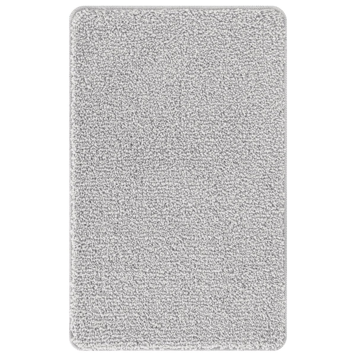 vidaXL Szary Bawełna 60 x 90 cm Mata łazienkowa Prostokątna