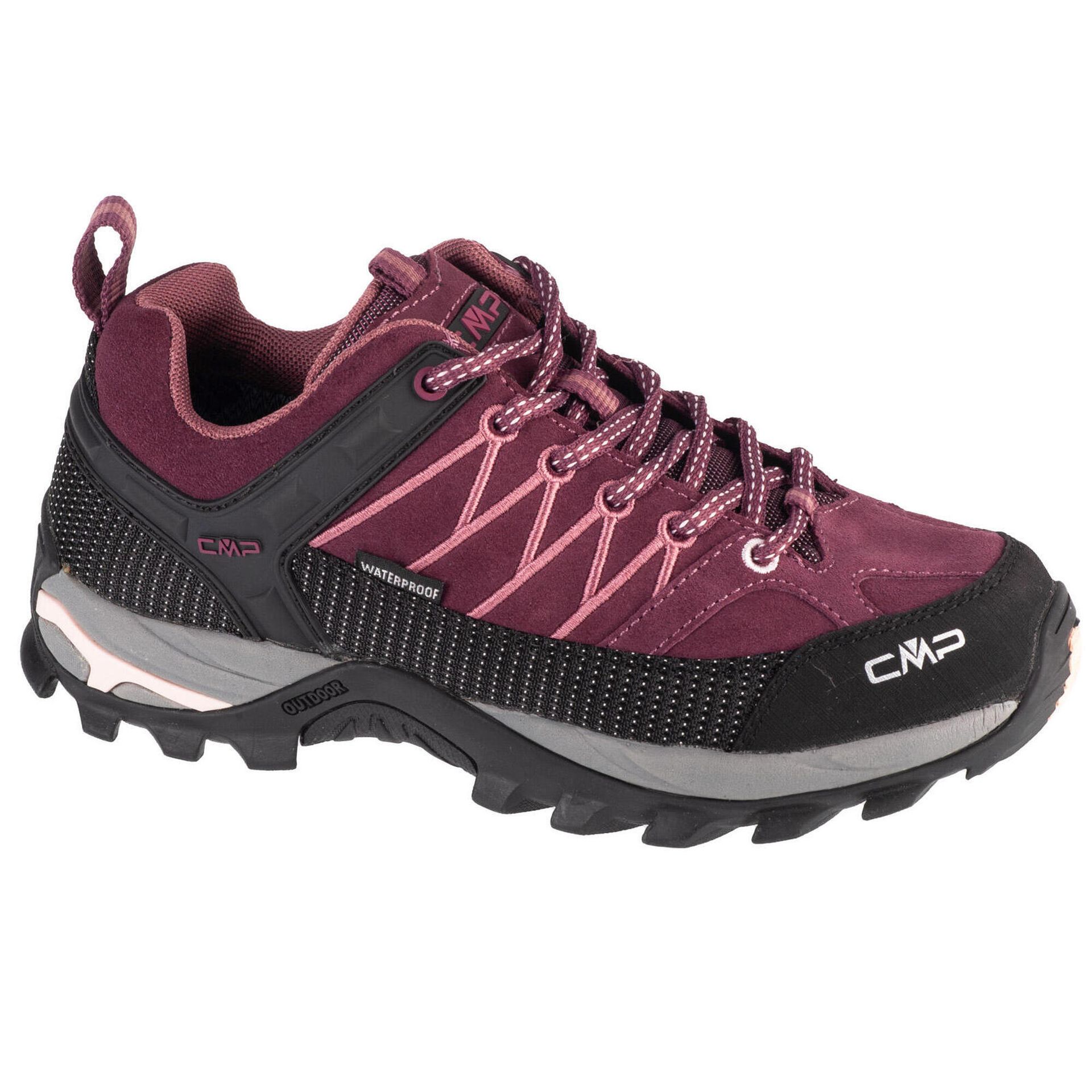 CMP Damskie buty trekkingowe Rigel Low Wmn Wp Walking Shoe, Prugna, 41 EU, PRUGNA, 41 EU