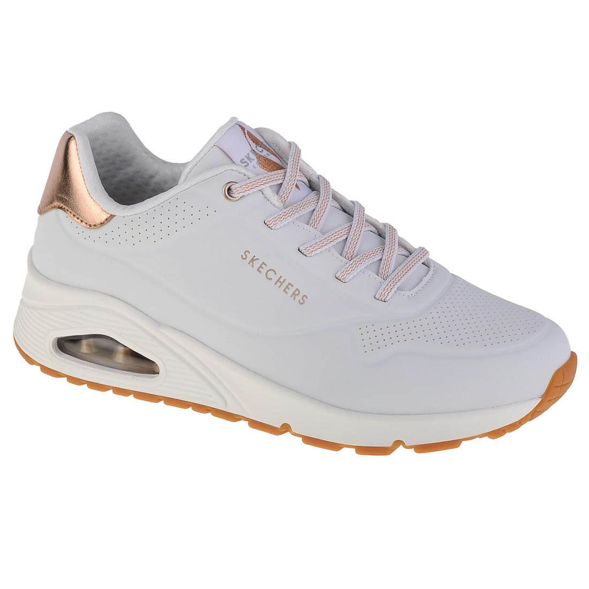 Buty damskie Skechers Uno Shimmer 155196-WHT