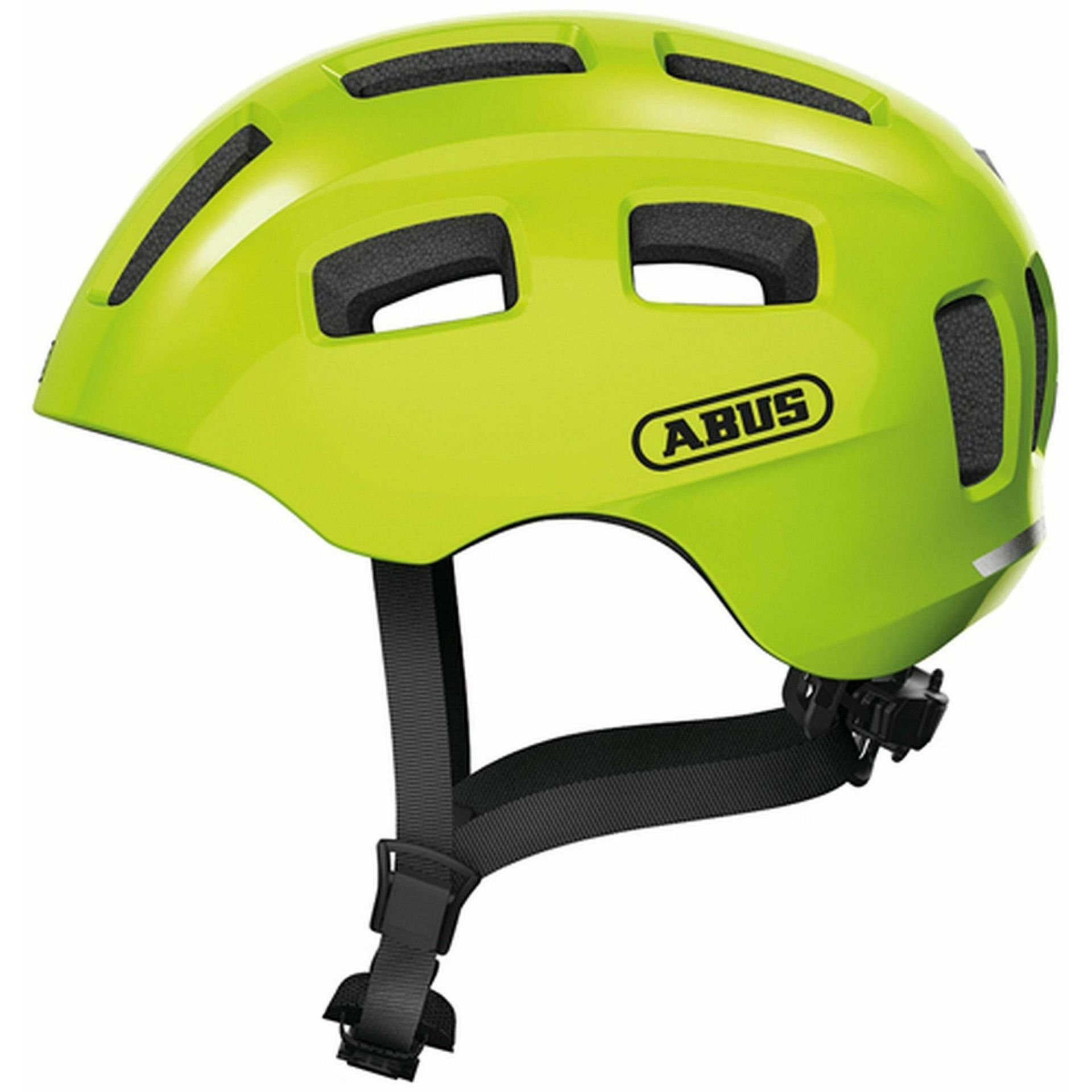 Abus Youn-I 2.0 Helmet Youth, żółty M | 52-57cm 2022 Kaski rowerowe