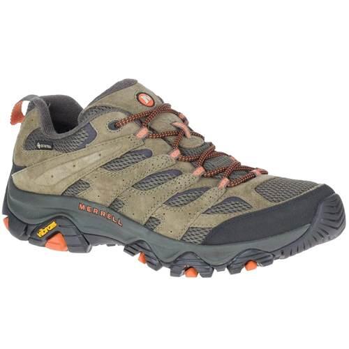 Merrell Męskie buty trekkingowe Moab 3 GTX, Oliwka, 48 EU