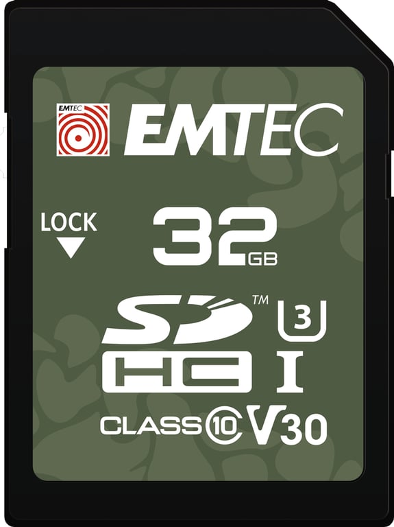 Emtec SD 32GB UHS-I U3 V30 Outdoor - Secure Digital (SD) ECMSD32GHC10OR