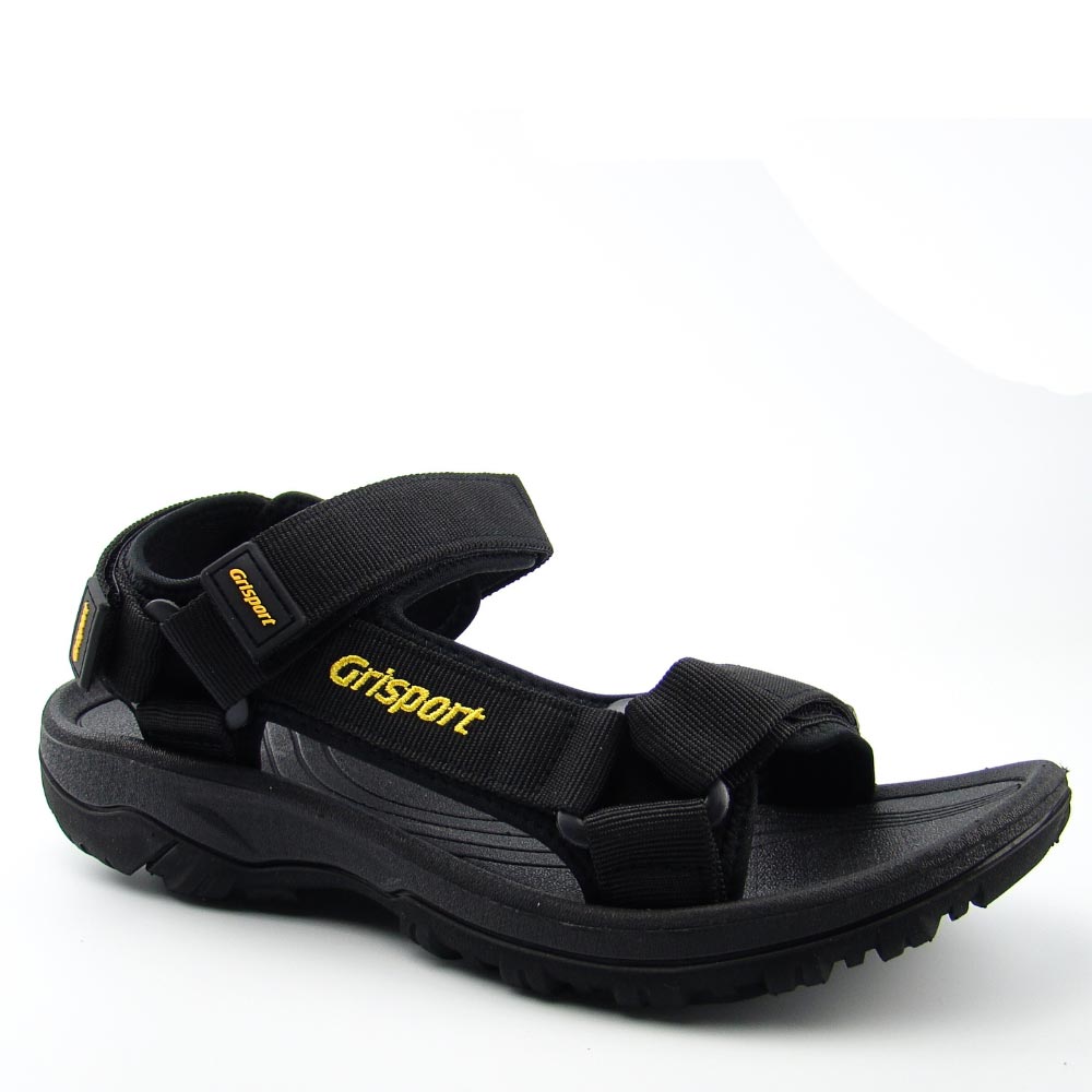 Grisport GR-25-34-9020M Męskie sandały sportowe czarne