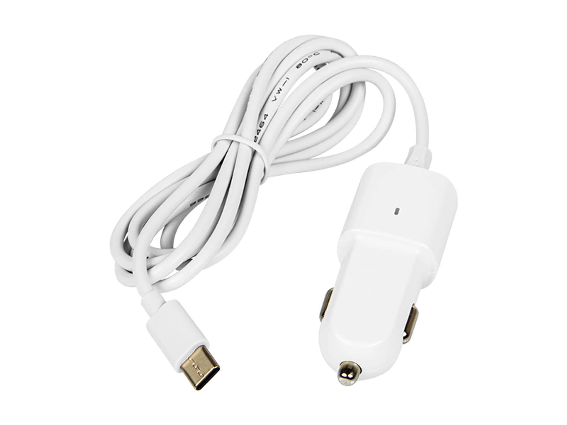 75-772# Ładowarka samochodowa 5v 2,1a 12-24v usb-c