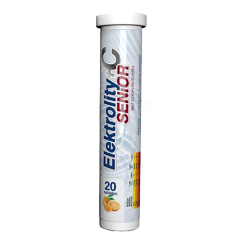 Elektrolity + C Senior, 20 tabl. mus. Polski Instytut Farmacji