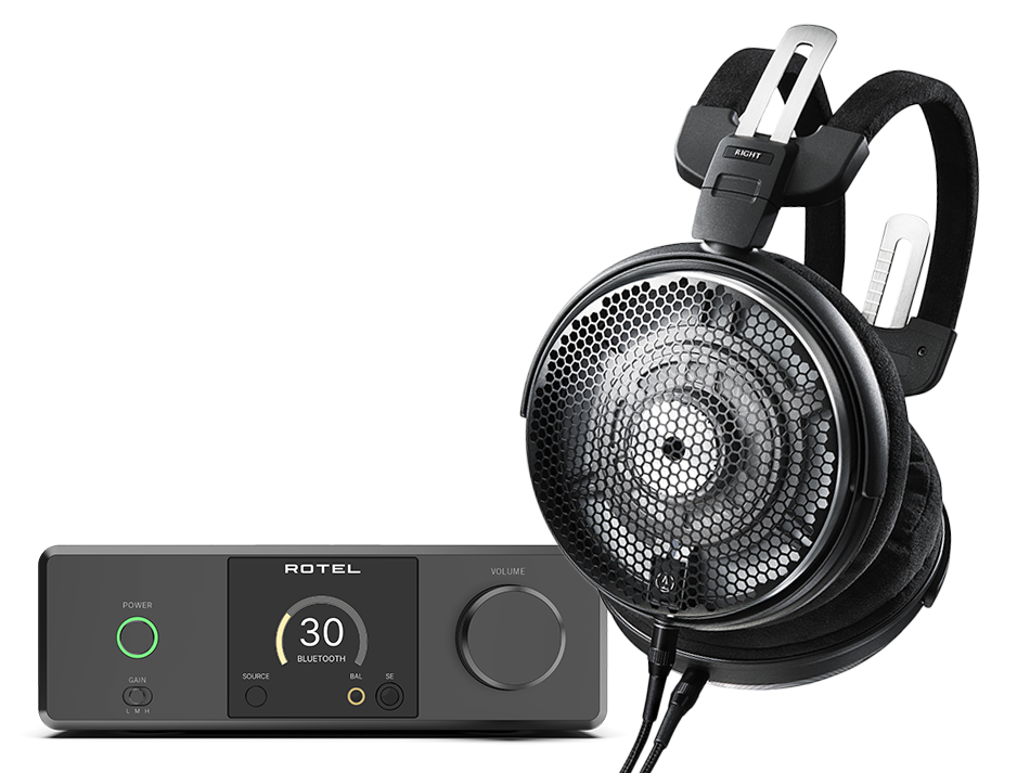 Rotel DX-3 (czarny) + ATH-ADX5000