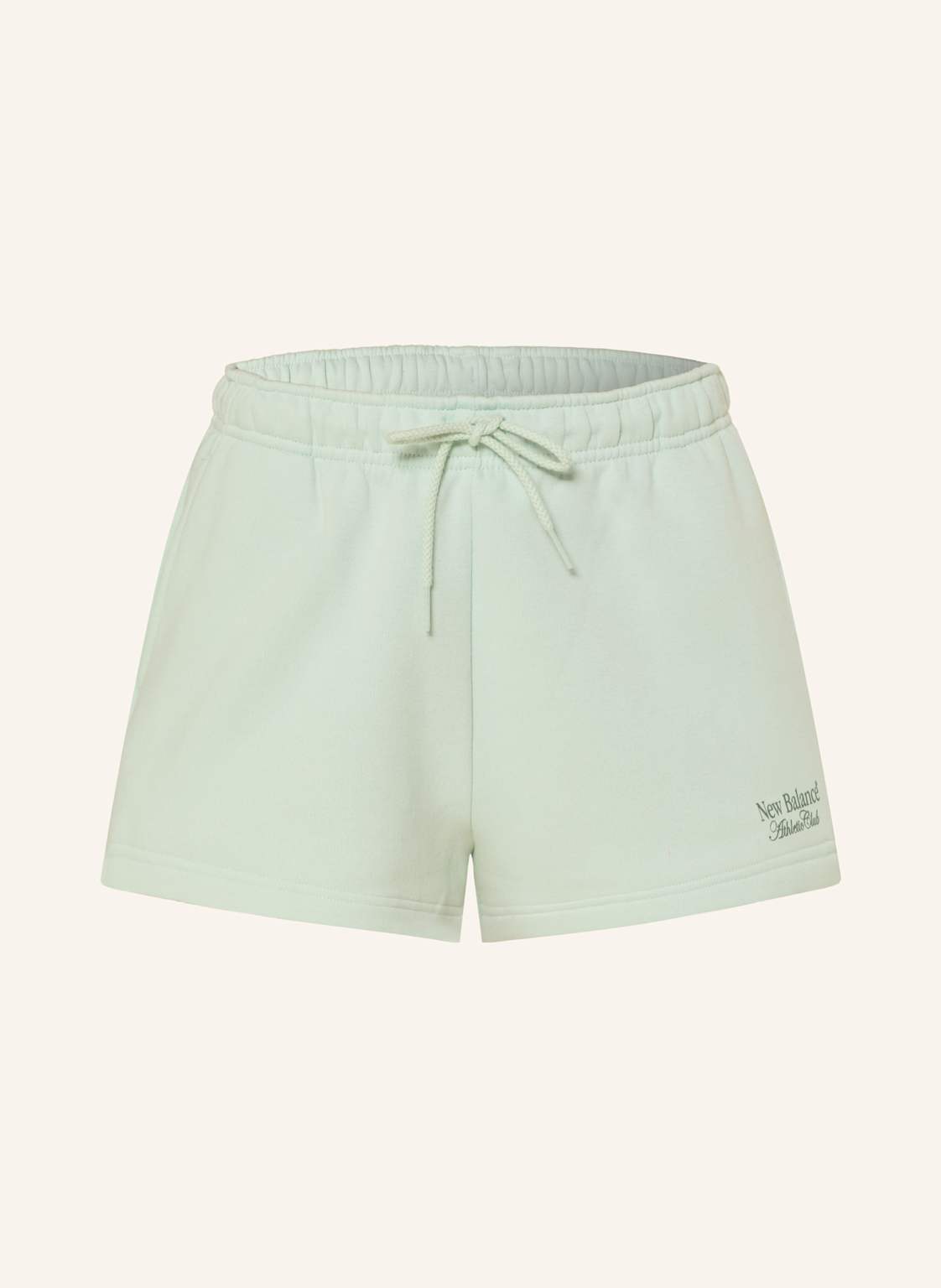New Balance Szorty Dresowe gruen