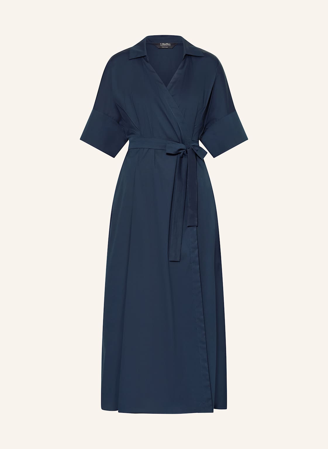 S Max Mara Sukienka Sarah W Stylu Kopertowym blau