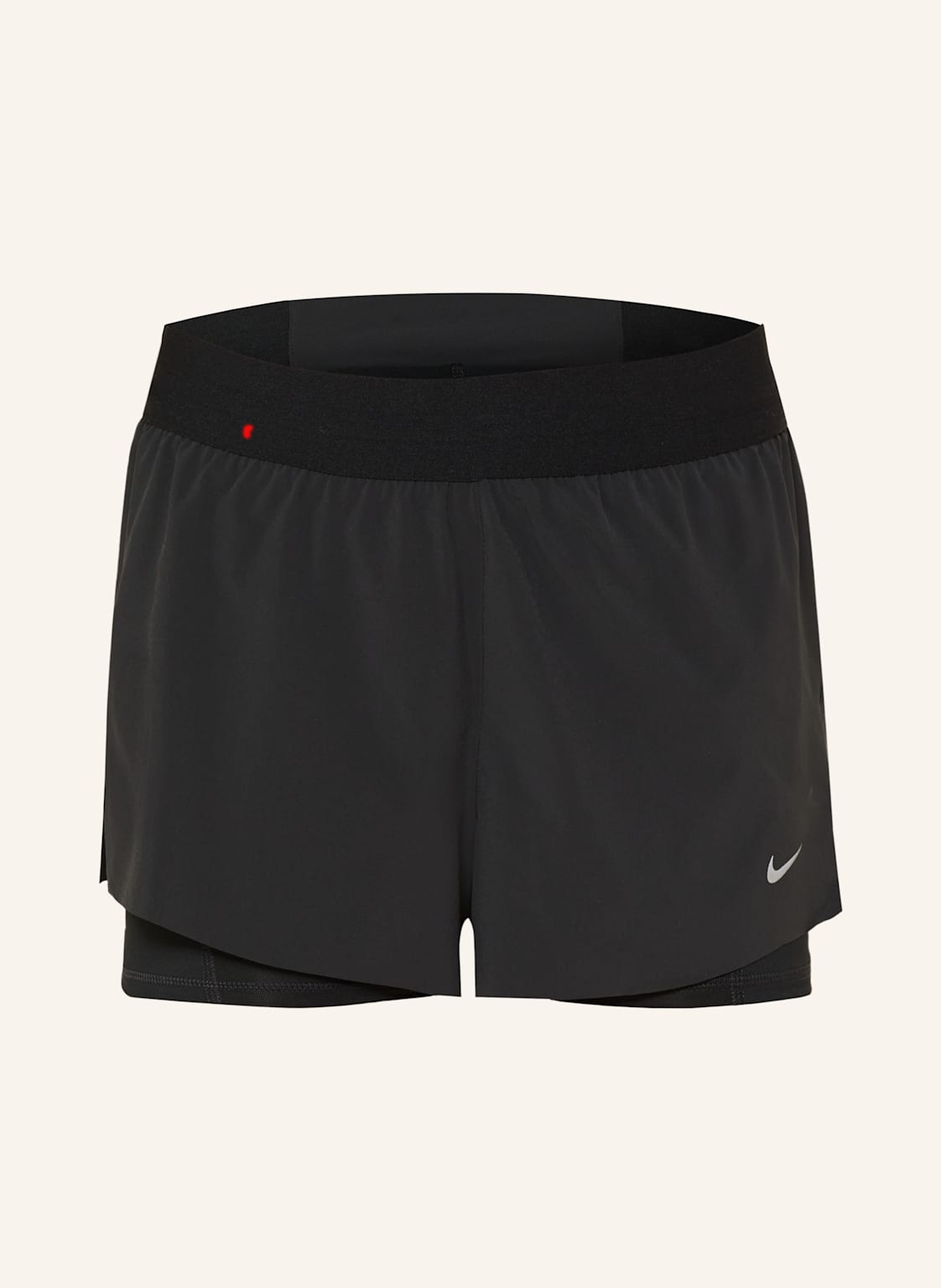 Nike Szorty Do Biegania 2 W 1 Dri-Fit Swift schwarz