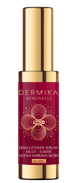 Dermika Renovelle Ekskluzywne serum multi eliksir Nocna Naprawa Skóry