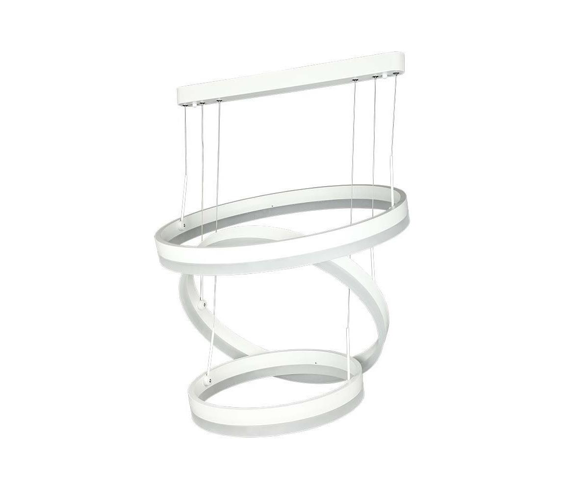 LED Żyrandol ściemnialny na lince LED/86W/230V 3000K biały