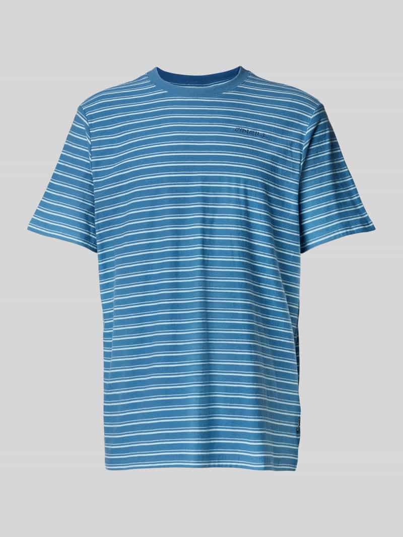 T-shirt z wyhaftowanym logo