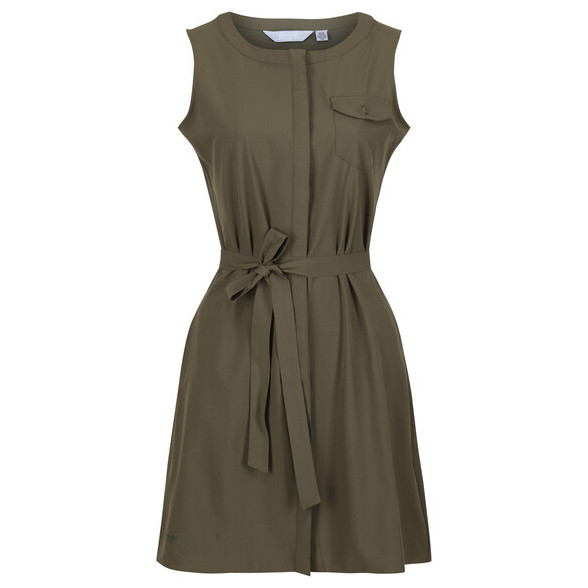 Sukienki damskie Regatta Highton Str Dress Rozmiar: S / Kolor: zielony