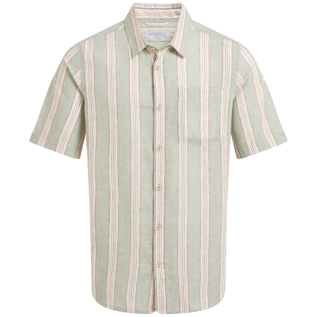 Koszula Craghoppers Argino Short Sleeved Shirt Rozmiar: XL / Kolor: jasnozielony
